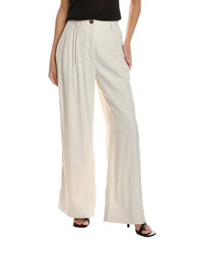A.l.c . Tommy Ii Linen-blend Pant In White