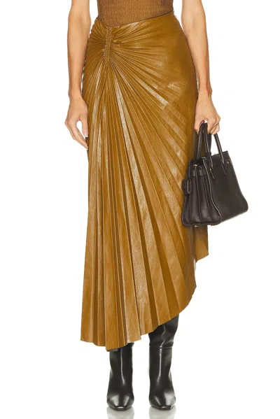 A.l.c Tracy Skirt In Brown
