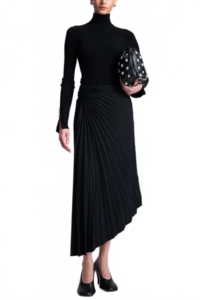 A.l.c Tracy Tailored Midi Skirt In Black