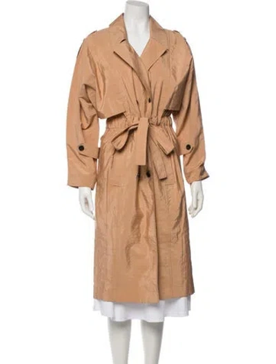 Pre-owned A.l.c Trench Coat In Brown