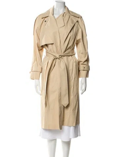 Pre-owned A.l.c Trench Coat In Neutral