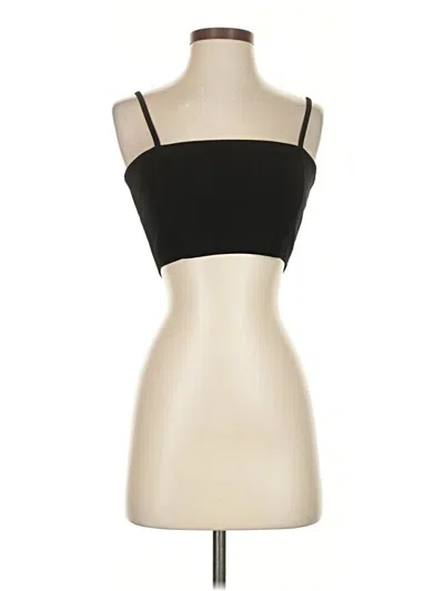 Pre-owned A.l.c Tube Top Black Strapless Neckline Tops