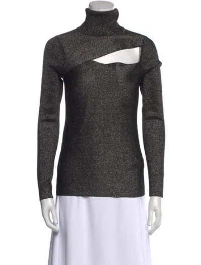 Pre-owned A.l.c Turtleneck Long Sleeve Top W/ Tags