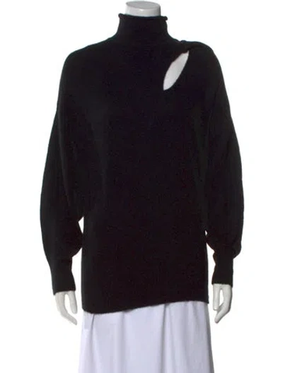 Pre-owned A.l.c Turtleneck Sweater In Black