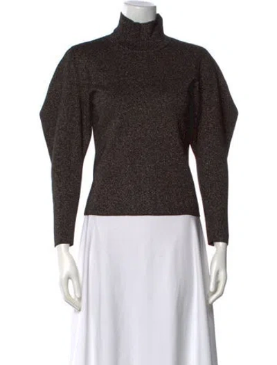 Pre-owned A.l.c Turtleneck Sweater In Black