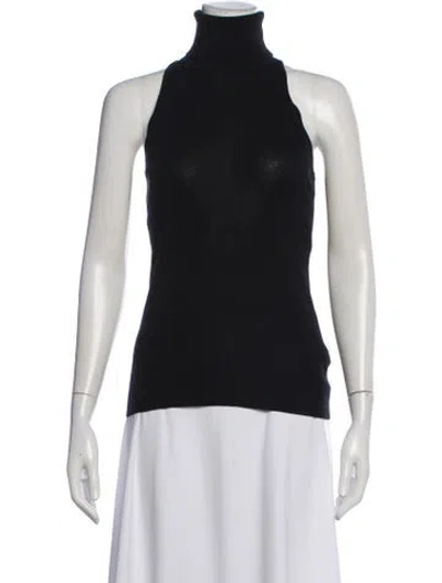 Pre-owned A.l.c Turtleneck Sweater In Black
