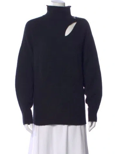 Pre-owned A.l.c Turtleneck Sweater In Blue