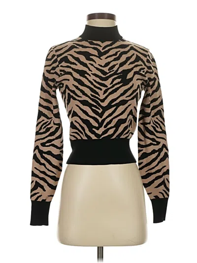 Pre-owned A.l.c Turtleneck Sweater In Brown