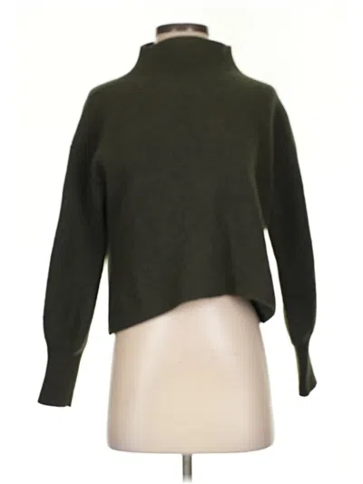 Pre-owned A.l.c Turtleneck Sweater In Green