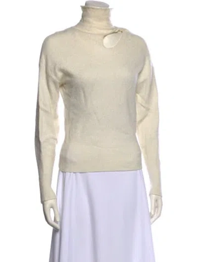 Pre-owned A.l.c Turtleneck Sweater In Neutral