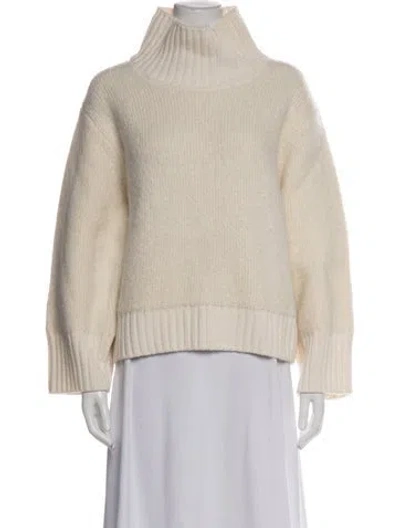 Pre-owned A.l.c Turtleneck Sweater In Neutral