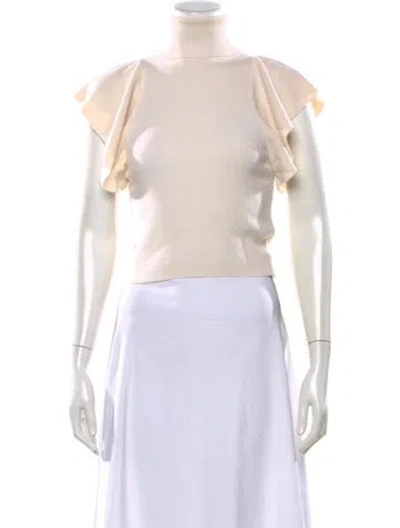 Pre-owned A.l.c Turtleneck Sweater In Neutrals
