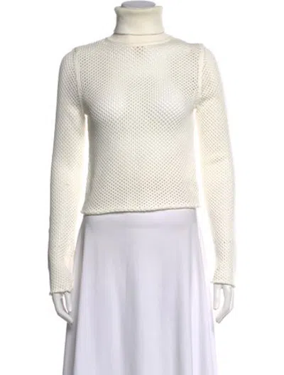 Pre-owned A.l.c Turtleneck Sweater In Neutrals