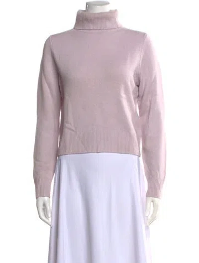Pre-owned A.l.c Turtleneck Sweater In Purple
