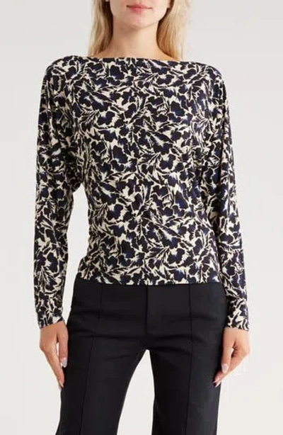 A.l.c . Tyler One-shoulder Long Sleeve Top In Black