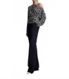 A.l.c Tyler Top In Navy And Cream In Multi