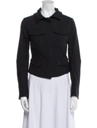 Pre-owned A.l.c Utility Jacket In Black