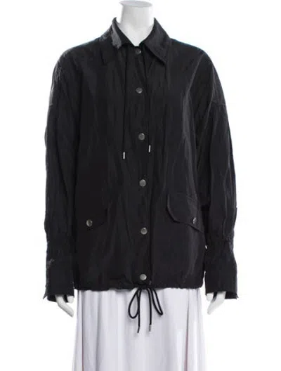 Pre-owned A.l.c Utility Jacket In Black