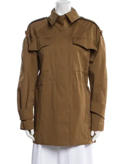 Pre-owned A.l.c Utility Jacket In Brown