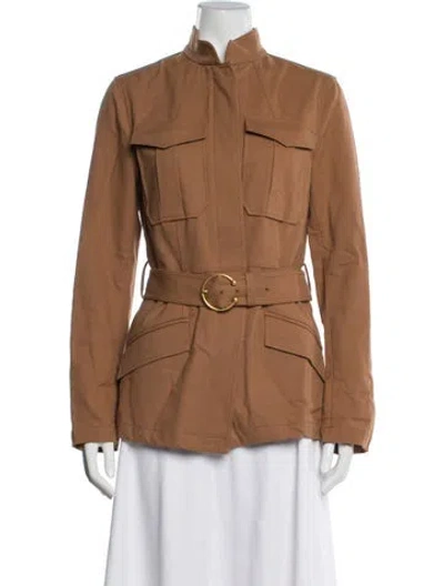 Pre-owned A.l.c Utility Jacket In Brown
