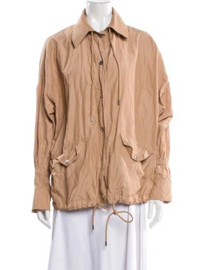 Pre-owned A.l.c Utility Jacket In Neutral