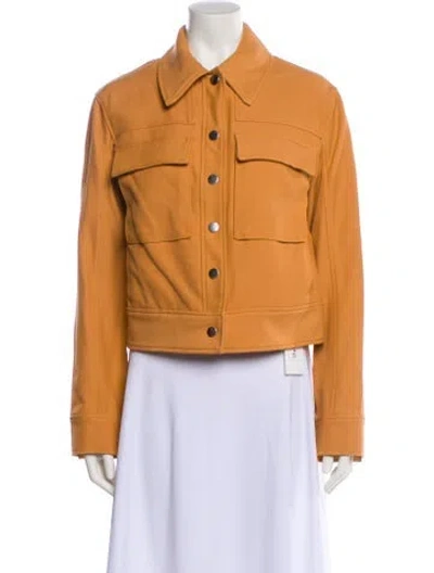 Pre-owned A.l.c Utility Jacket In Orange