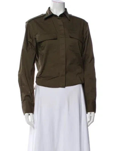 Pre-owned A.l.c Utility Jacket W/ Tags In Green