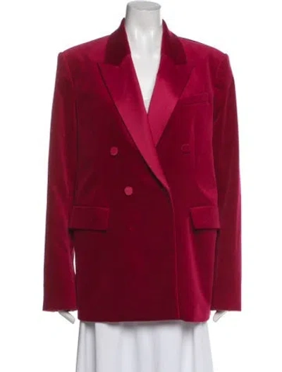 Pre-owned A.l.c Velour Blazer In Pink