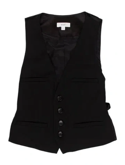 Pre-owned A.l.c Vest In Black