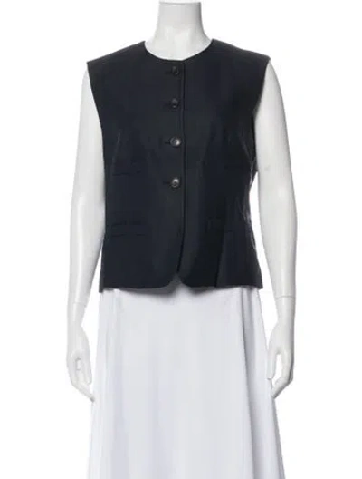 Pre-owned A.l.c Vest In Blue