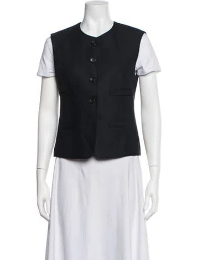 Pre-owned A.l.c Vest In Blue
