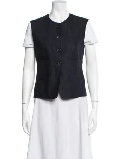 Pre-owned A.l.c Vest In Blue