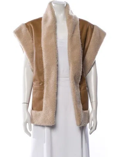 Pre-owned A.l.c Vest In Brown