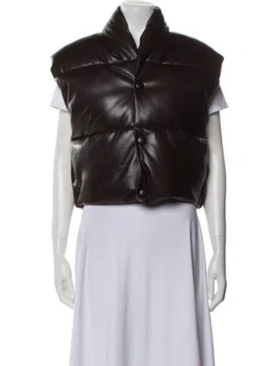 Pre-owned A.l.c Vest W/ Tags In Brown