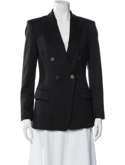 Pre-owned A.l.c Virgin Wool Blazer In Black