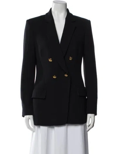 Pre-owned A.l.c Virgin Wool Blazer In Blue
