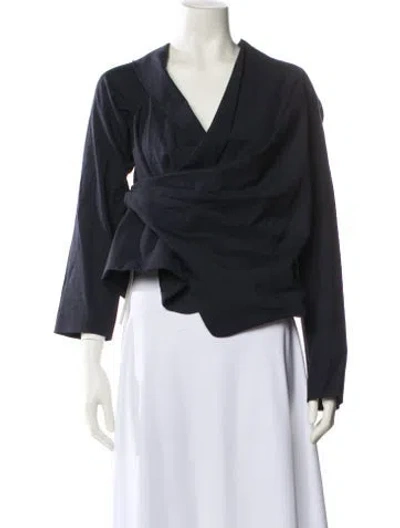 Pre-owned A.l.c Virgin Wool Evening Jacket W/ Tags In Black