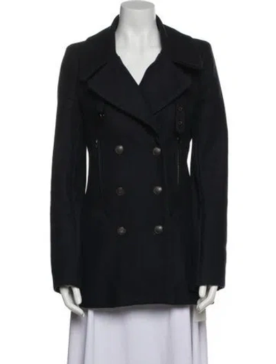 Pre-owned A.l.c Virgin Wool Jacket In Blue