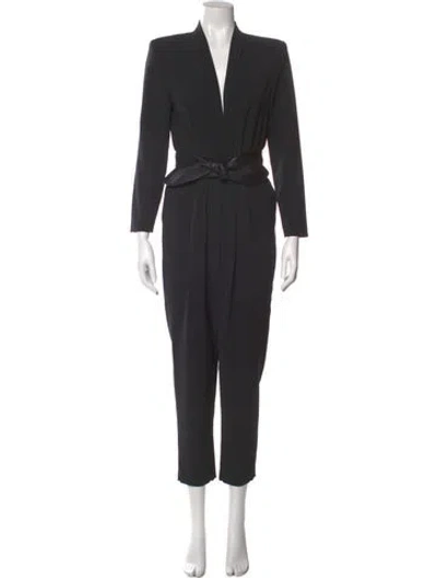 Pre-owned A.l.c V-neck Jumpsuit In Gray