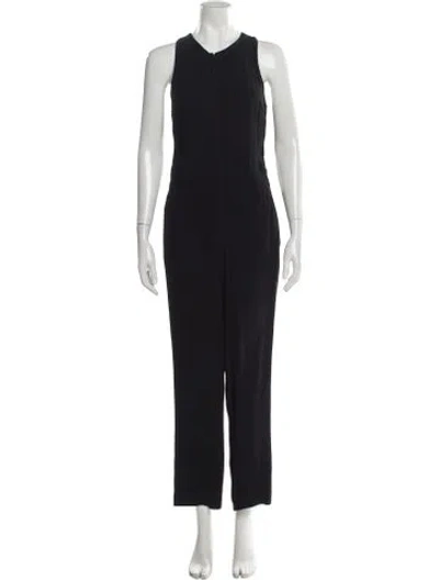 Pre-owned A.l.c V-neck Jumpsuit In Gray
