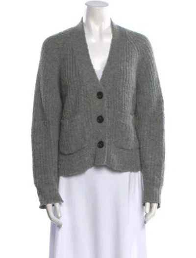 Pre-owned A.l.c V-neck Sweater In Gray