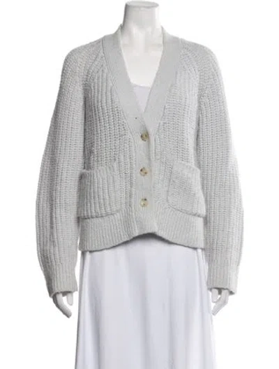Pre-owned A.l.c V-neck Sweater In Grey