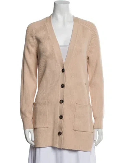 Pre-owned A.l.c V-neck Sweater In Neutral