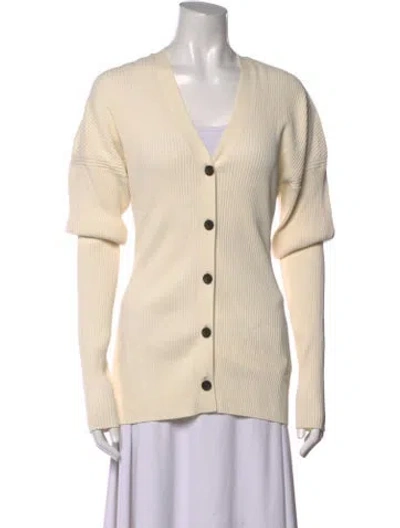 Pre-owned A.l.c V-neck Sweater In Neutral