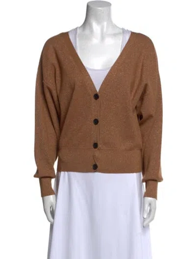 Pre-owned A.l.c V-neck Sweater In Neutral