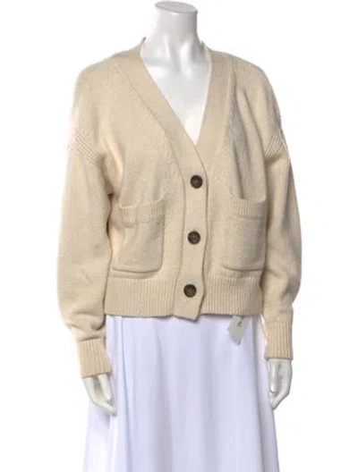 Pre-owned A.l.c V-neck Sweater In Neutral