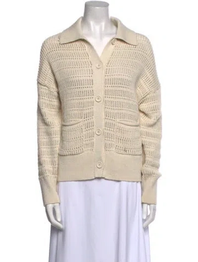 Pre-owned A.l.c V-neck Sweater In Neutral