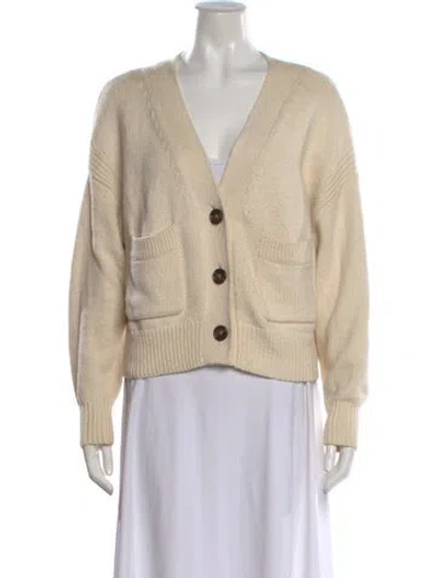 Pre-owned A.l.c V-neck Sweater In Neutral