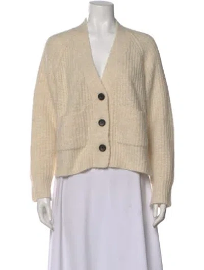 Pre-owned A.l.c V-neck Sweater In Neutral
