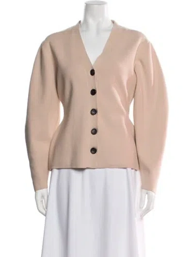 Pre-owned A.l.c V-neck Sweater In Neutral